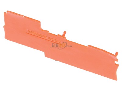 View up front WAGO 2002-7192 End/partition plate for terminal block 
