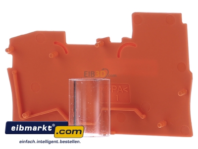 Back view WAGO Kontakttechnik 2006-7192 End/partition plate for terminal block 
