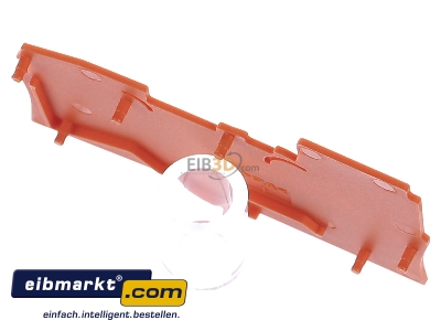 Top rear view WAGO Kontakttechnik 2006-7192 End/partition plate for terminal block 
