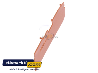 Ansicht oben links WAGO Kontakttechnik 2016-7192 Abschluss-u.Zwischenplatte 1mm dick 