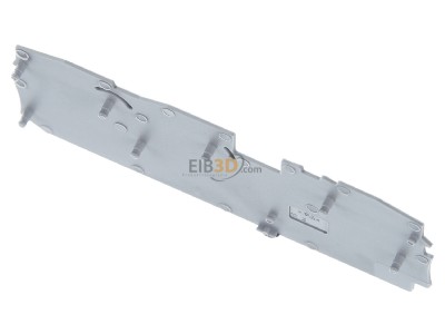 Top rear view WAGO 2010-1291 End/partition plate for terminal block 
