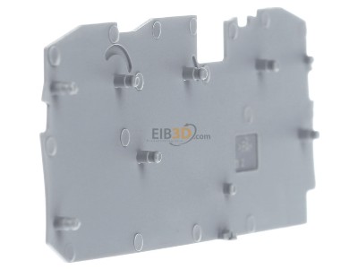 View on the right WAGO 2010-1391 End/partition plate for terminal block 
