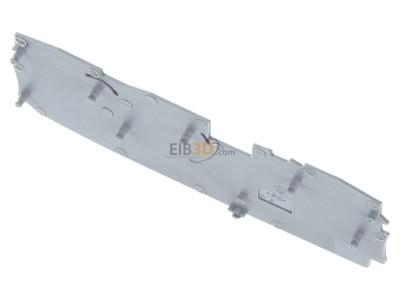 Top rear view WAGO 2010-1391 End/partition plate for terminal block 
