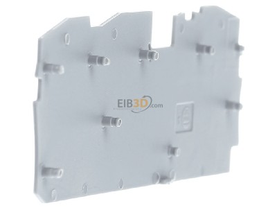 View on the right WAGO 2016-1391 End/partition plate for terminal block 
