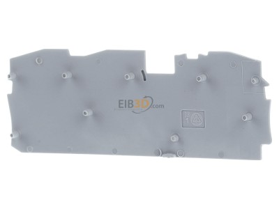 Back view WAGO 2016-1391 End/partition plate for terminal block 
