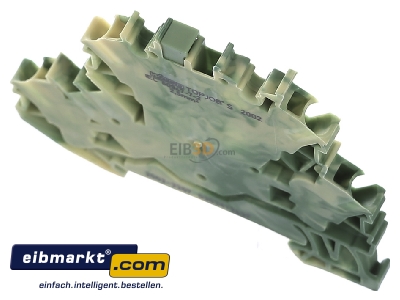 Top rear view WAGO Kontakttechnik 2002-2207 Feed-through terminal block 5,2mm 24A
