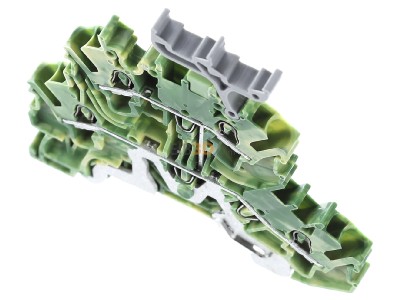 View up front WAGO 2002-2237 Ground terminal block 2-p 5,2mm 
