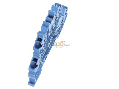 View top left WAGO 2002-2204 Feed-through terminal block 5,2mm 24A 
