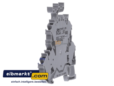 Ansicht rechts WAGO Kontakttechnik 2002-2232 Doppelstockklemme 