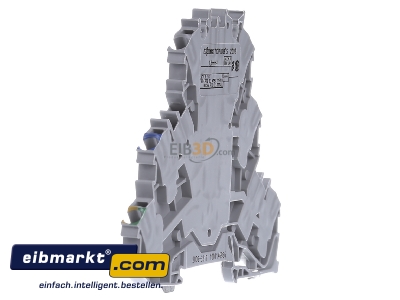 Ansicht rechts WAGO Kontakttechnik 2002-3217 Dreistockklemme 