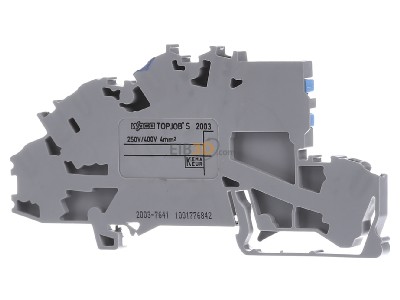 Back view WAGO 2003-7641 Installation floor terminal TS 35, 
