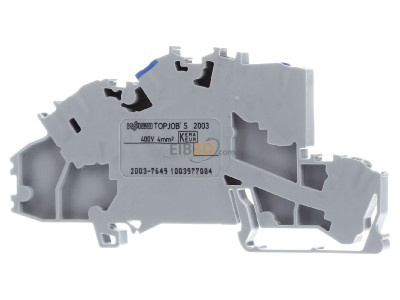 Back view WAGO 2003-7649 Installation terminal block 5,2mm 32A 
