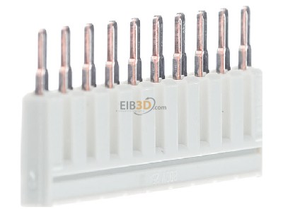 View on the right WAGO 2002-410 Cross-connector for terminal block 10-p 
