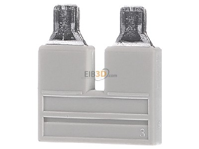 Front view WAGO 2016-402 Cross-connector for terminal block 2-p 

