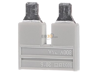 Back view WAGO 2016-402 Cross-connector for terminal block 2-p 
