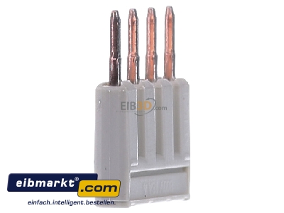 View on the left WAGO Kontakttechnik 2001-404 Cross-connector for terminal block 4-p 
