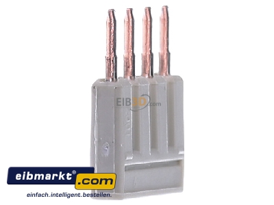 View on the right WAGO Kontakttechnik 2001-404 Cross-connector for terminal block 4-p 
