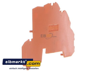 View on the left WAGO Kontakttechnik 2003-7692 End/partition plate for terminal block
