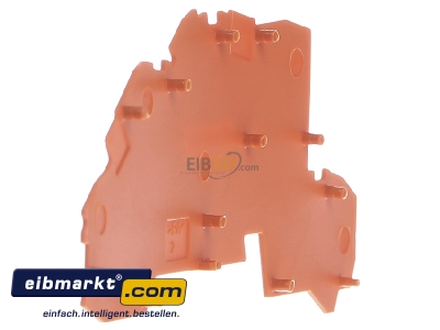 View on the right WAGO Kontakttechnik 2003-7692 End/partition plate for terminal block
