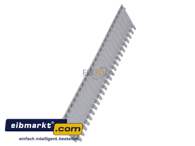 View top left Hager VZ415 Cover strip for distribution board 210mm
