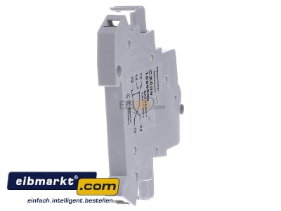 Back view Hager CZ009 Auxiliary switch for modular devices - 
