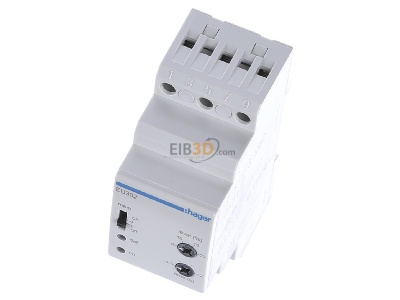 View up front Hager EU302 Voltage monitoring relay 184...276V AC 
