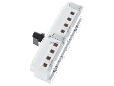 View top right Hager HI403R Off-load switch 4-p 63A 
