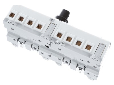 Top rear view Hager HI403R Off-load switch 4-p 63A 
