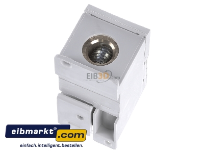 Top rear view Hager KJ02A Power distribution block (rail mount)
