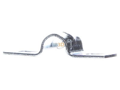 Frontansicht OBO 605 7 G Befestigungsschelle galv.vz 