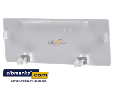 Back view OBO Bettermann WDK HE60150RW End cap for installation duct 150x60mm 

