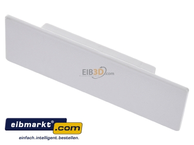 View up front OBO Bettermann WDK HE60150RW End cap for installation duct 150x60mm 
