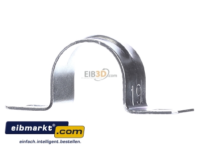 Ansicht hinten OBO Bettermann 605 19 G Befestigungsschelle galv.vz 