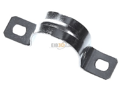 Ansicht oben hinten OBO 605 23 G Befestigungsschelle galv.vz 
