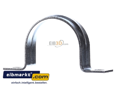 Frontansicht OBO Bettermann 605 37 G Befestigungsschelle galv.vz 