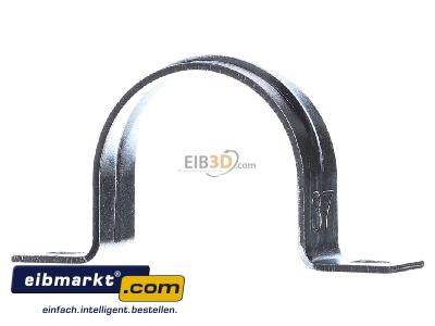 Ansicht hinten OBO Bettermann 605 37 G Befestigungsschelle galv.vz 