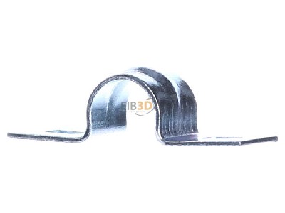 Frontansicht OBO 605 10 G Befestigungsschelle galv.vz 