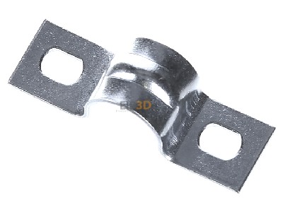 Ansicht oben hinten OBO 605 11 G Befestigungsschelle galv.vz 