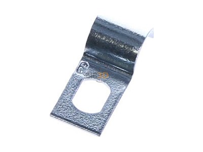 Ansicht oben hinten OBO 604 6 G Befestigungsschelle galv.vz 