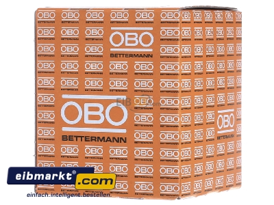 Back view OBO Bettermann 2010 35 LGR Nail clip 10mm 
