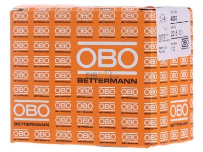 Ansicht links OBO 4030 ISO-Nagelschelle 7-11mm 7-11mm PP, lgr 