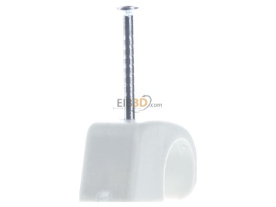 Ansicht hinten OBO 2027 30 LGR Haft-Clip m.Nagel 10-14mm L30 PP lgr 