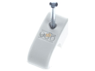 Ansicht oben vorne OBO 2027 30 LGR Haft-Clip m.Nagel 10-14mm L30 PP lgr 