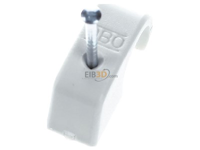 Ansicht oben hinten OBO 2027 30 LGR Haft-Clip m.Nagel 10-14mm L30 PP lgr 