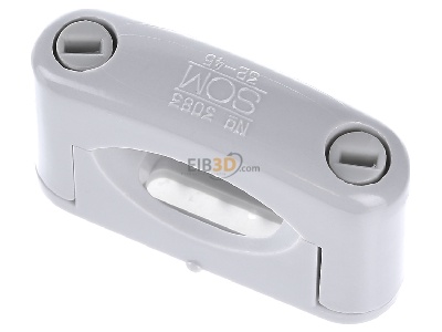 Ansicht oben vorne OBO 3083 LGR SOM-Schelle Iso,lgr 