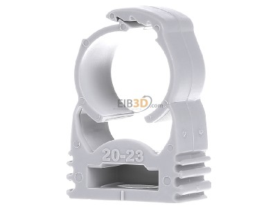 Back view OBO SQ-20 LGR Tube clamp 19,5...23,5mm 
