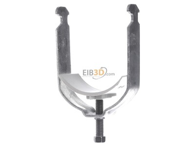 Front view OBO 2056 64 FT One-piece strut clamp 58...64mm 
