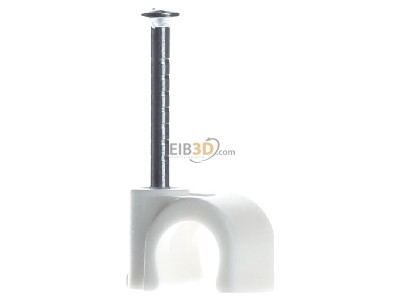 Ansicht links OBO 2007 25 RW Iso-Nagel-Clip 7,0mm 