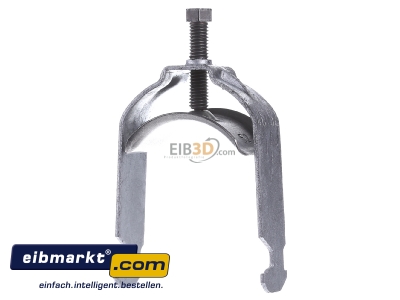 Front view OBO Bettermann 2056 M 52 FT One-piece strut clamp 46...52mm
