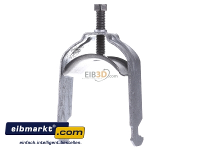 Back view OBO Bettermann 2056 M 52 FT One-piece strut clamp 46...52mm

